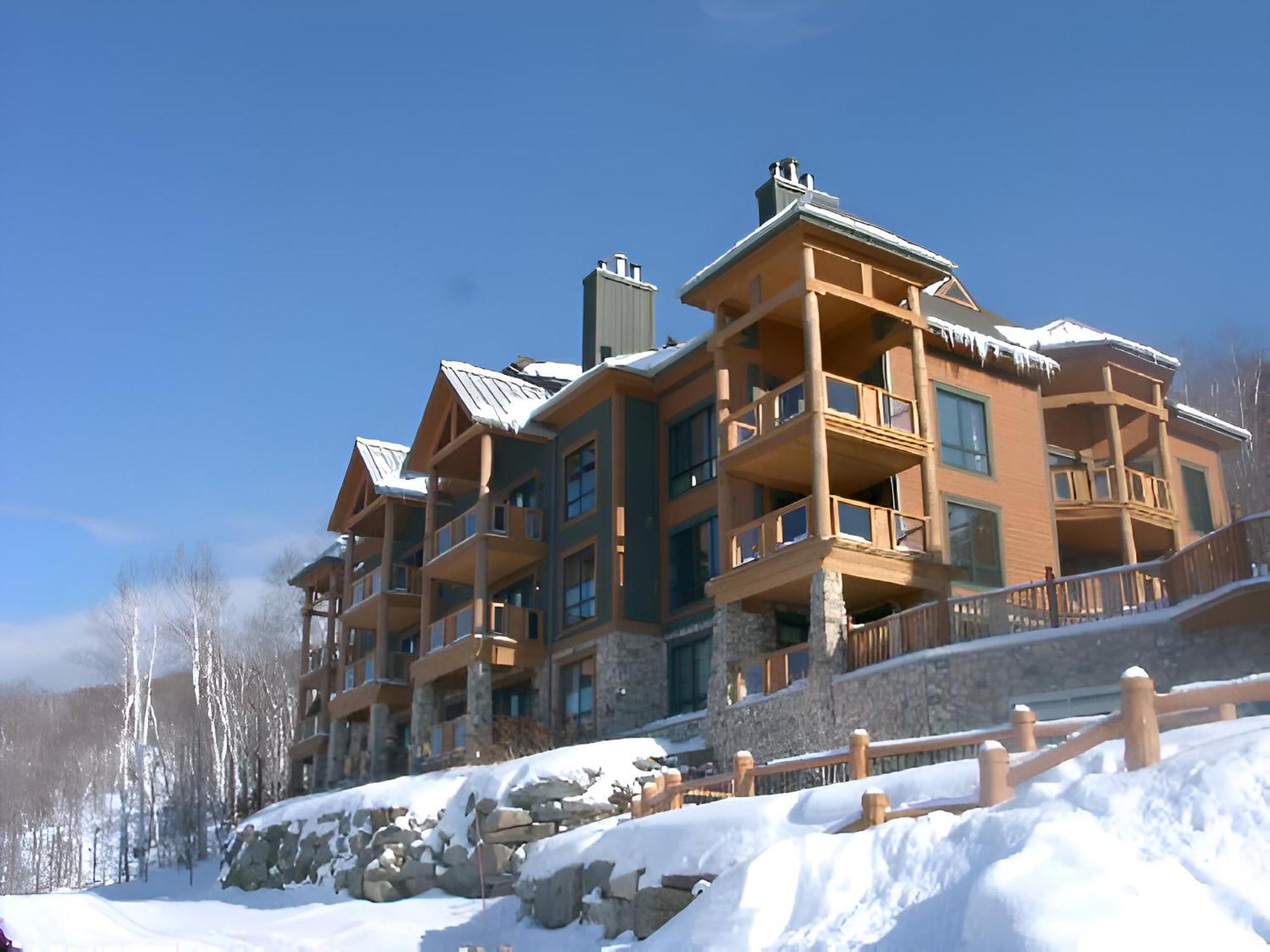 מונט טרמבלאנט Luxurious Equinoxe Ski-In/Ski-Out מראה חיצוני תמונה